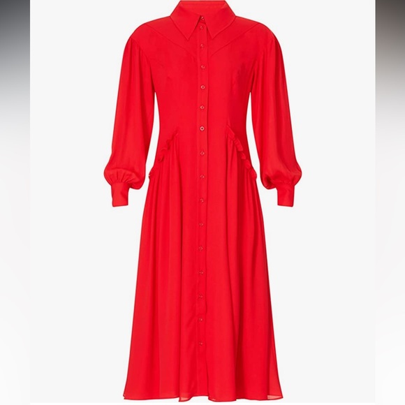 Saunders Collective RTR Design Collective Flowing Button Front Dress - Picture 3 of 6